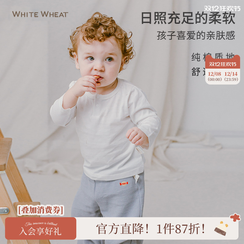 whitewheat男女长袖t恤