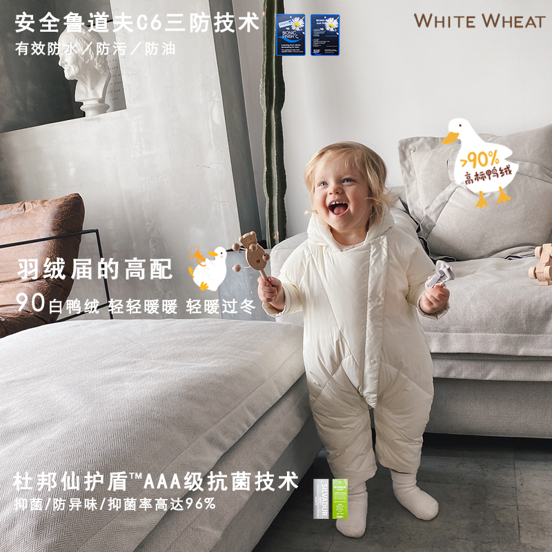 whitewheat羽绒服保暖