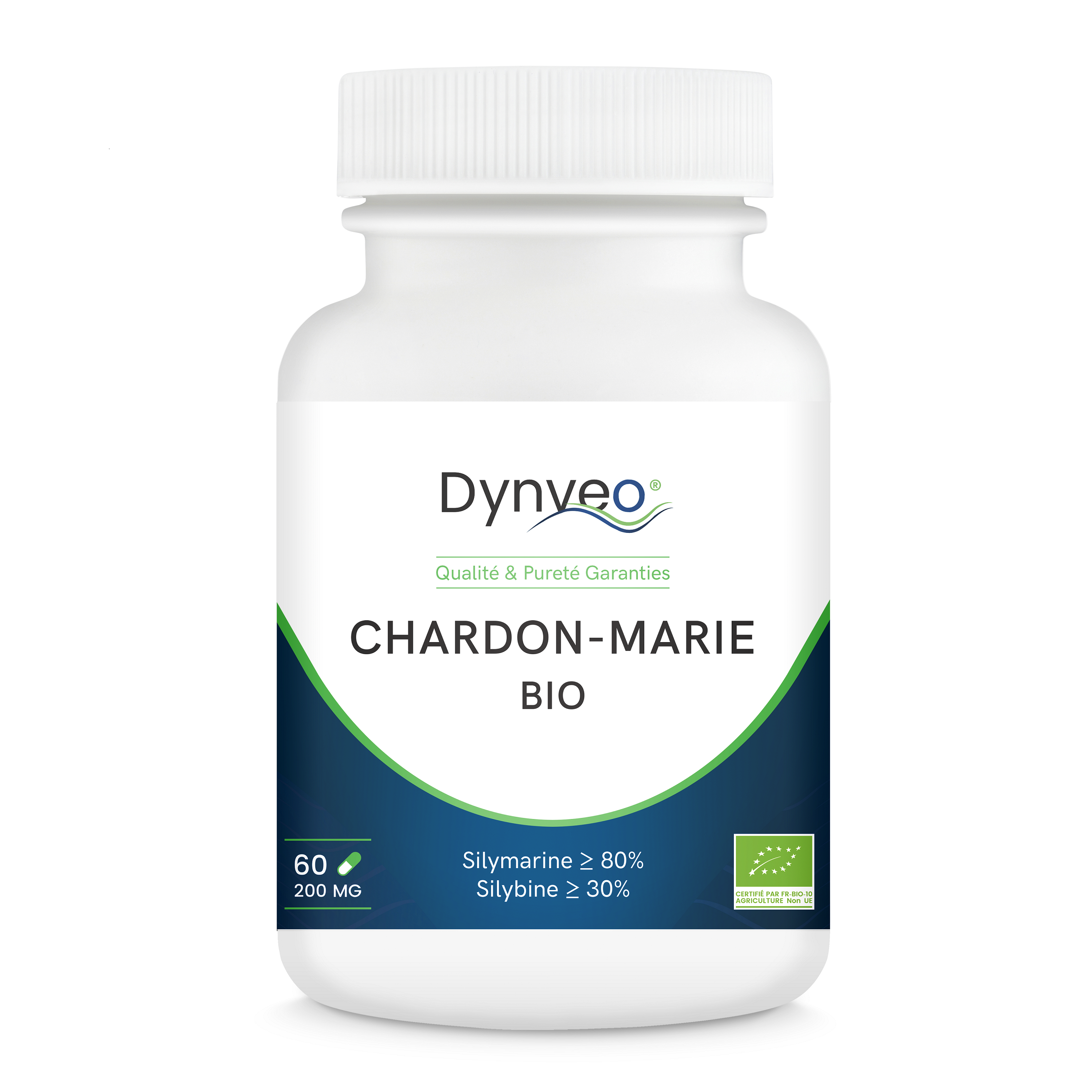 法国dynveo水飞蓟素奶蓟草胶囊60粒加班熬夜醒酒片肝脏保护肝片