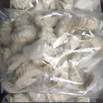 加藤利韭菜猪肉煎饺手工饺子1kg