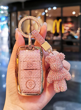 起亚钥匙包K3K4K5kx3kx5/7智跑索兰托奕跑凯绅套壳扣男女式CROSS