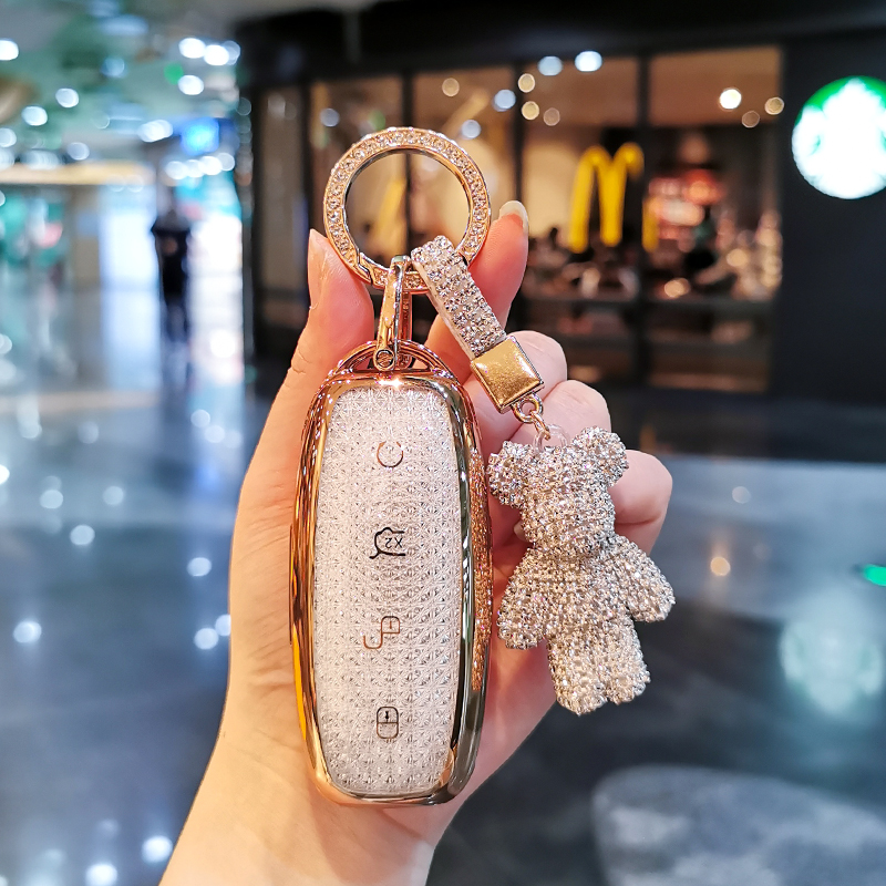 腾势钥匙套耐磨耐刮不挡信号