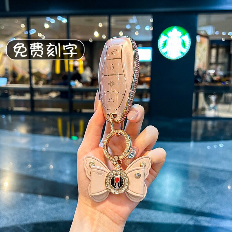 红旗h5钥匙套HS5车Hs3h6壳扣女