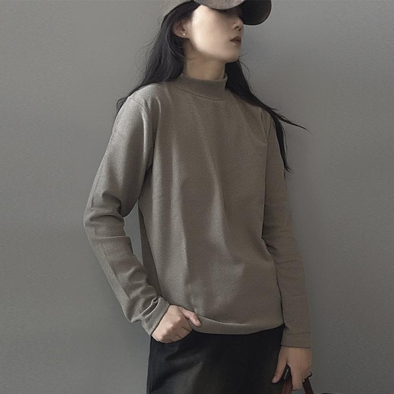 基础款300克德绒半高领秋衣