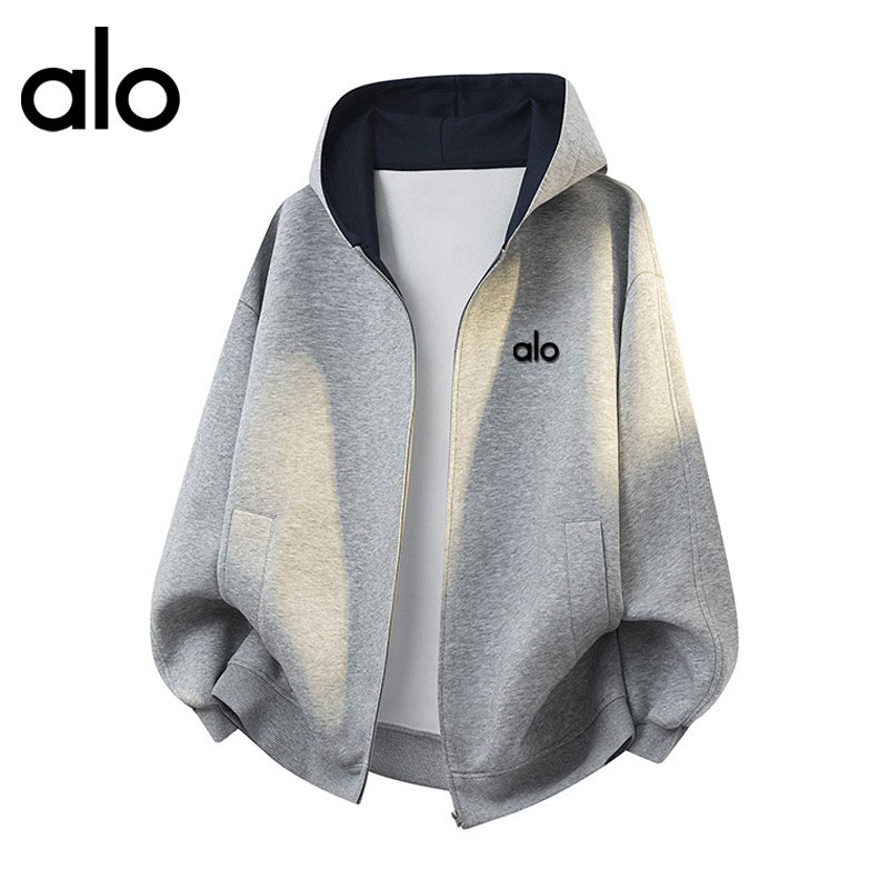 官方奥特莱斯】品牌折扣 秋冬季开衫连帽男生卫衣时尚穿搭外套