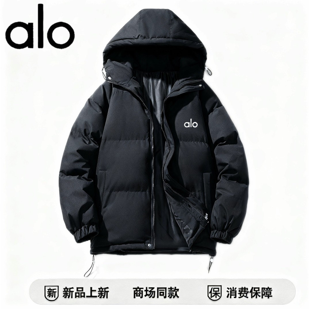 官方奥特莱斯连帽棉衣外套新款秋冬季潮流宽松加厚男女休闲棉服