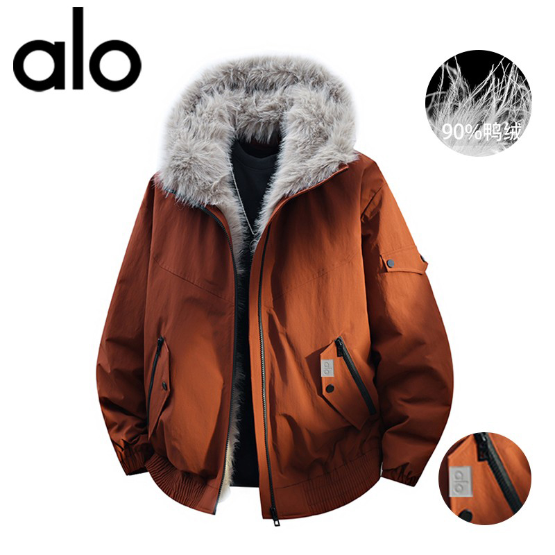 官方奥特莱斯品牌折扣 冬季座山雕加绒加厚保暖男女百搭羽绒服