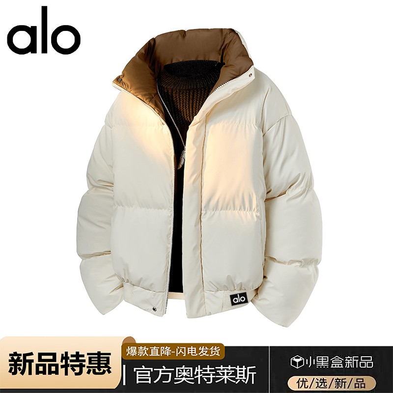 官方奥特莱斯品牌折扣 美式冬季情侣款棉衣面包服痞帅男女棉服