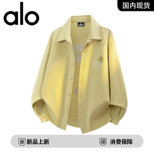 官方奥特莱斯品牌折扣 男士衬衫夹克春秋季高级感时尚潮牌外套