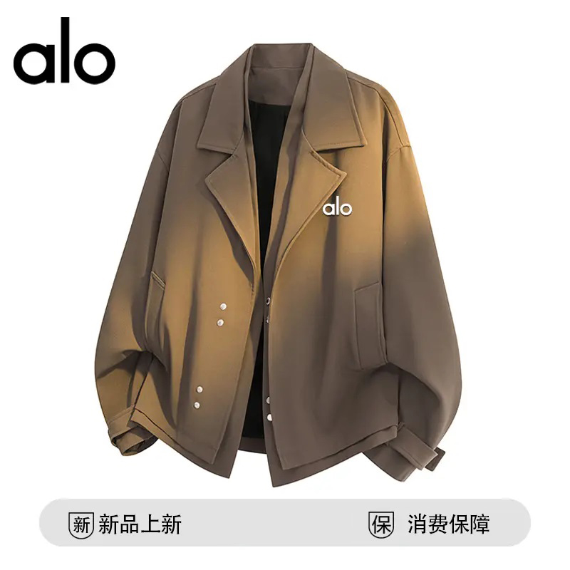 官方奥特莱斯】品牌折扣 派克服休闲外套痞帅秋季宽松慵懒风夹克