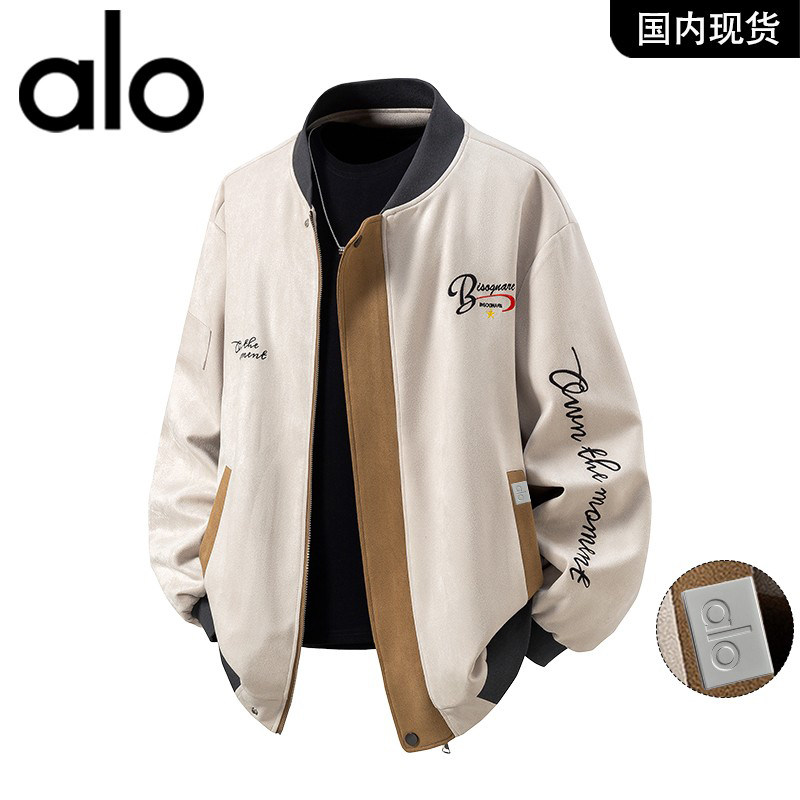 官方奥特莱斯品牌折扣2026春季男款美式刺绣复古棒球领夹克外套,男装,大码上装,淘宝优惠券,粉丝福利购,淘宝优惠卷