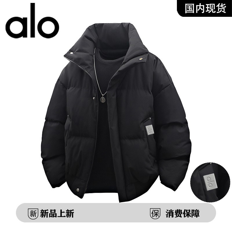 官方奥特莱斯品牌折扣 冬季情侣棉衣百搭简约立领保暖棉服外套