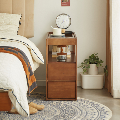 实木床头柜小型多功能卧室