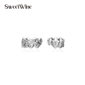 沙滩恋曲 SWEET WINE甜酒 肌理爱心耳骨夹