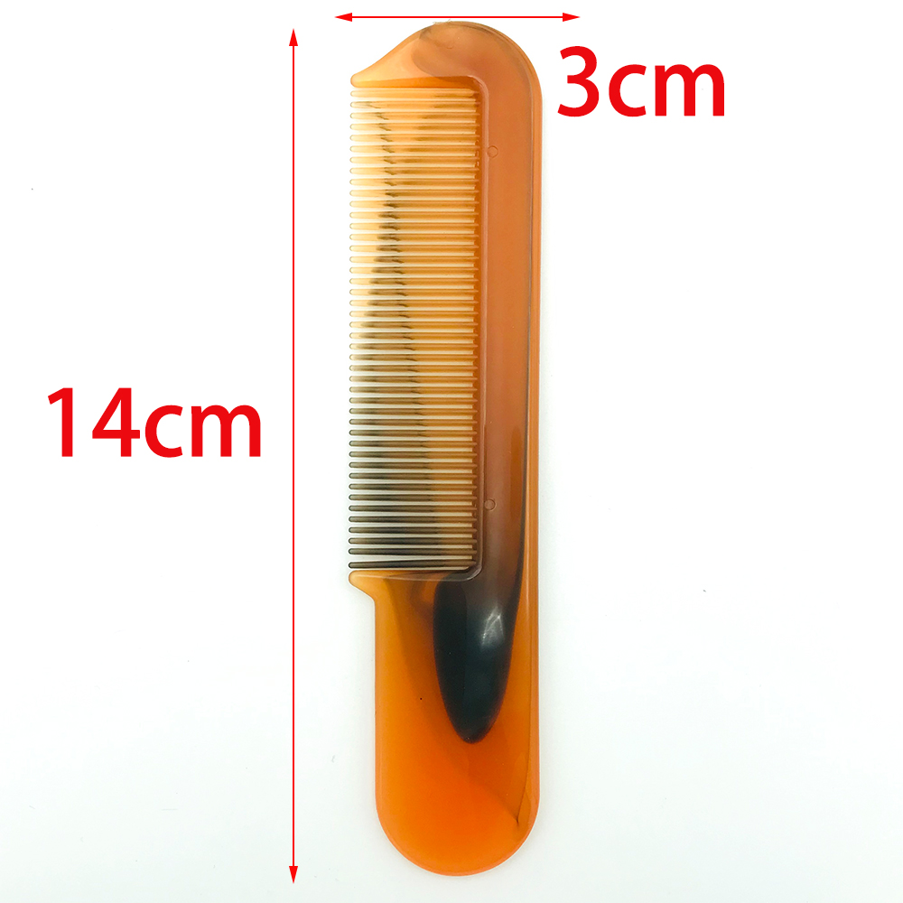 折不断小梳子随身便携小号精致小巧塑料防静电家用梳头刘海美发梳
