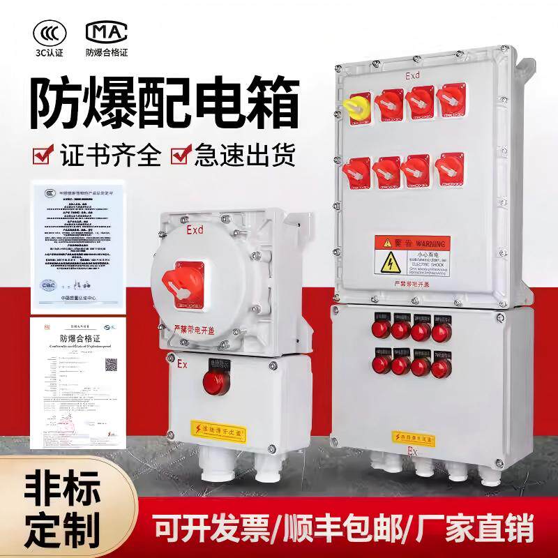 BDZ防爆断路器2P3P4P20A32A漏电防爆开关箱220V380V空开控制柜63A