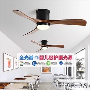 风扇灯餐厅客厅工业吊扇家用吸顶电风扇灯商用大风力卧室 2025新款
