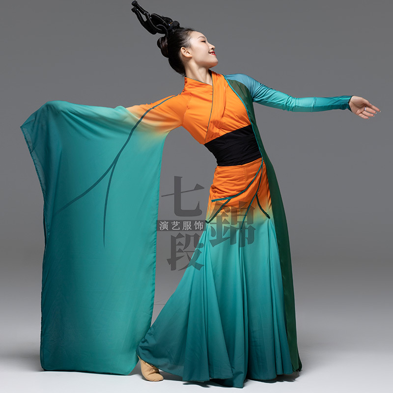 古典橘颂舞蹈服演出服装服饰出租