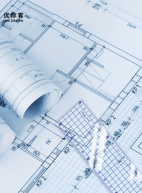 UNIZAKKA 日本制透明网格直尺耐用方格尺基础简约测量精准制图设计方眼直尺15/20/30CM短尺 ORIONS出品