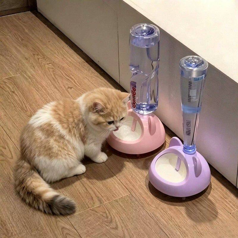 猫咪饮水器不插电宠物水碗自动循环流动饮水机狗狗喂水器防打翻