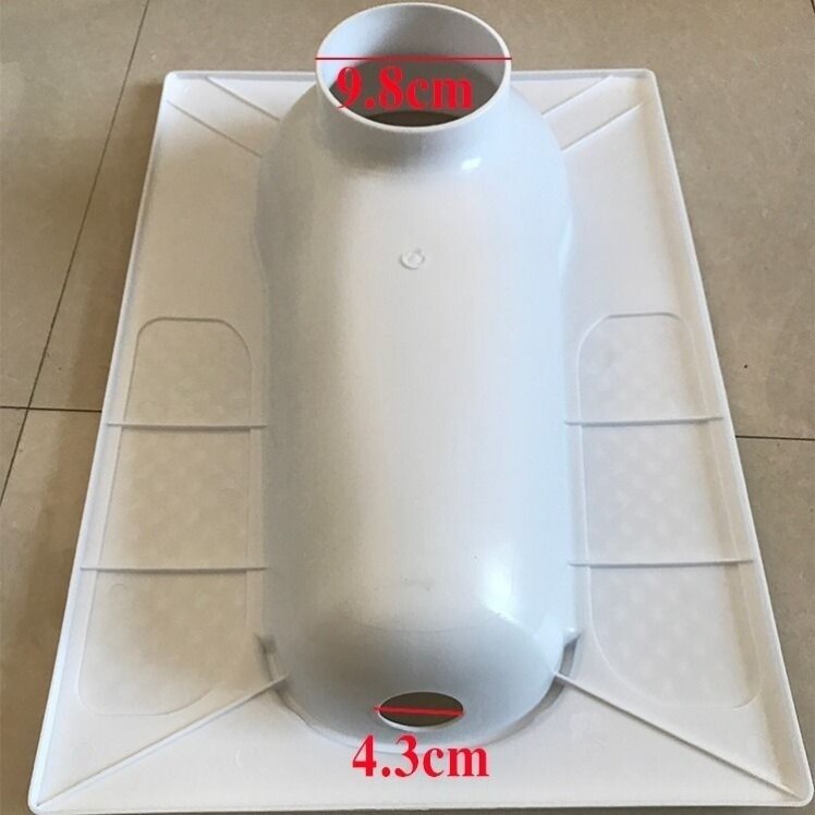 简易马桶装修临时家用厕所塑料蹲便器施工工地一次性便盆蹲坑