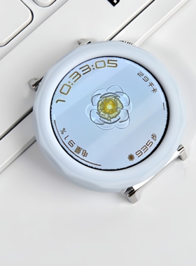 适用华为GT5pro保护软壳GT541mm腕带糖果系硅GT6胶保护套42mm新款可爱女生专用gt4手表半包配件HUAWEI腕带彩