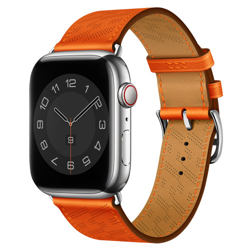 AppleWatch皮质高级感手表带