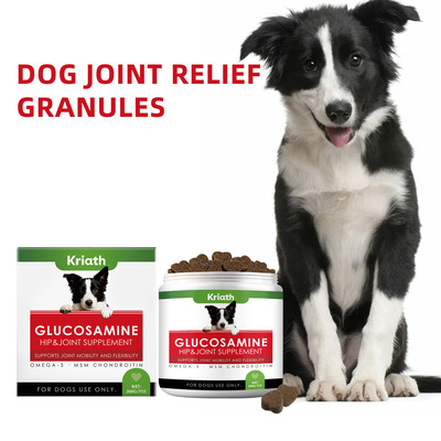 Kriath狗狗关节护理软颗粒温和成分呵护宠物犬用身体关节日常护理