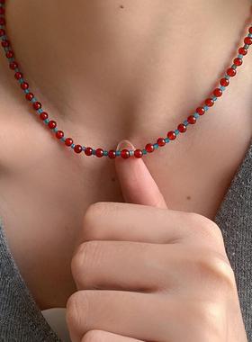 新中式串珠项链国风复古小众手链