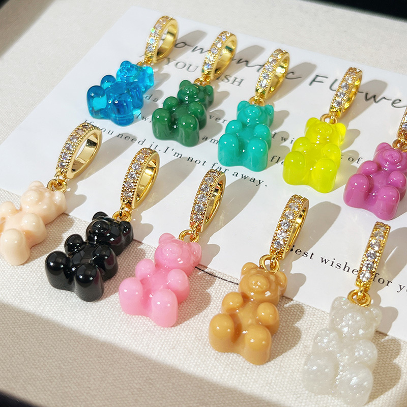 【权志龙同款】小熊吊坠软糖项链