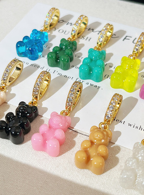 【权志龙同款】小熊吊坠软糖项链