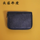 头层牛皮证件卡包男款 女士超薄银行卡片包外贸尾货原单风琴包真皮