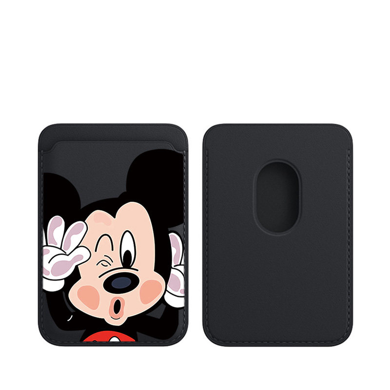 【米奇】新款magsafe磁吸卡包适用苹果iphone13pro