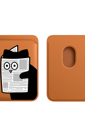 适用于新款苹果14/13/12卡包手机壳iphone13Pro max卡套一体magSafe磁吸max创意卡通保护套门禁卡Pro插卡槽