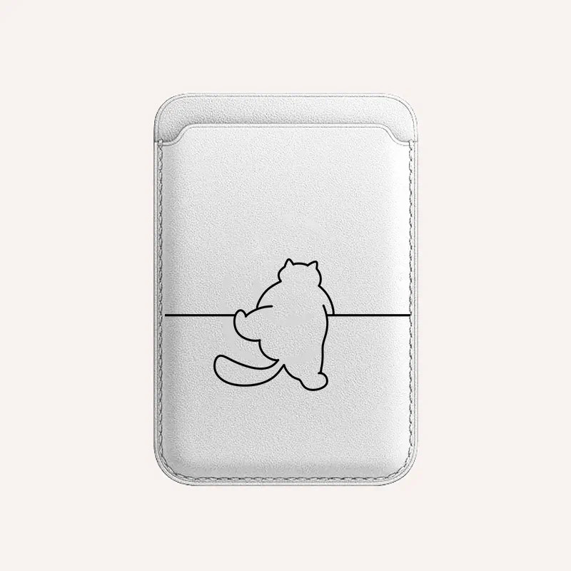 新款苹果magSafe磁吸卡包适用于iphone15promax