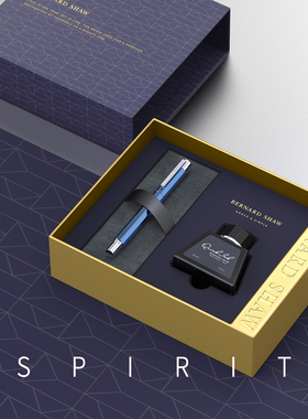 Bernard Shaw萧伯纳钢笔精灵系列墨水笔学生专用练字尊享套装礼盒毕业礼物老师送礼定制男朋友生日