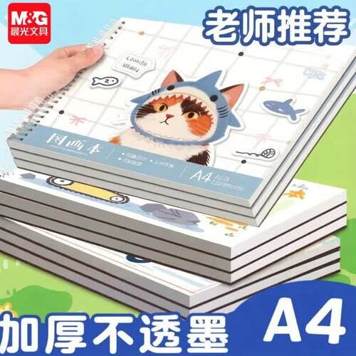 晨光A4/20页加厚儿童图画本