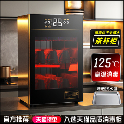 德国免沥水茶杯消毒柜家用小型