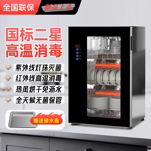 RELEASEPAD消毒柜家用商用小型台立式桌面式不锈钢免沥水消毒碗盘