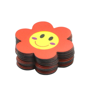 奖励磁贴大号星星教具黑板磁性表扬积分小号星星宝宝儿童幼儿园爱心小红花冰箱贴白板笑脸磁贴大拇指磁铁