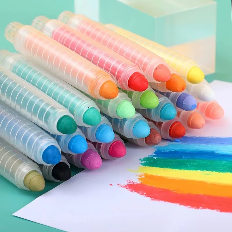 水溶性无尘粉笔粉笔套装