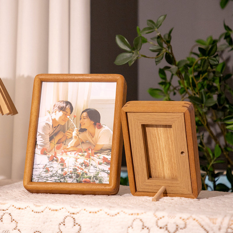 彩余相框实木小摆台挂墙隼卯来图定制照片相框送礼朋友情侣礼物框,家居饰品,相框/画框,淘宝优惠券,粉丝福利购,淘宝优惠卷