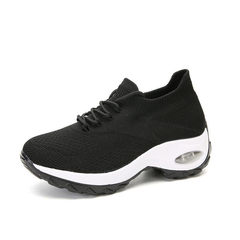 Sport Sneakers Women Shoes For Sports Quality Wedge Low Top