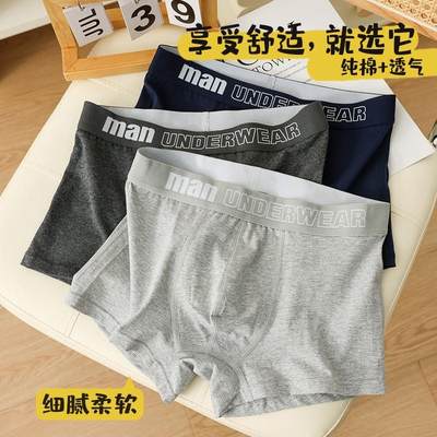 Brief Boxers Men Boxer Shorts 1Pcs 内裤男 Cotton Underwear