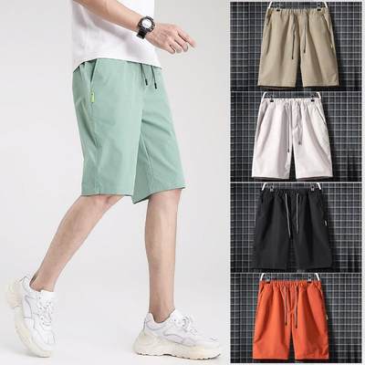 Slim Shorts Short Pants Men For Boxer Jogging Floral Male