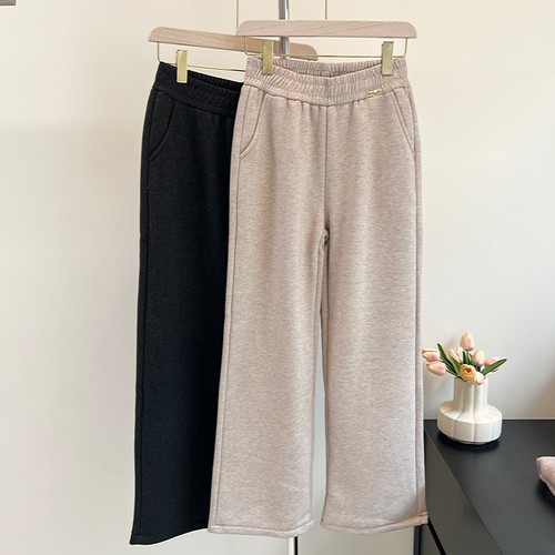 中老年女裤妈妈秋冬加绒保暖裤子