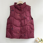 老年人冬装女羽绒服马甲奶奶外套老太太老人衣服老年妈妈马夹背心