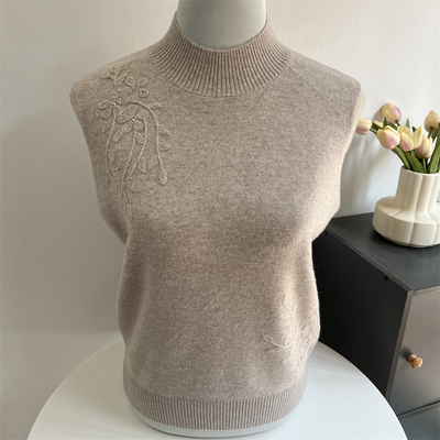 郭贵人妈妈装纯羊毛衫打底毛衣