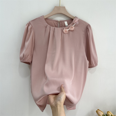 母亲节衣服妈妈夏装洋气上衣