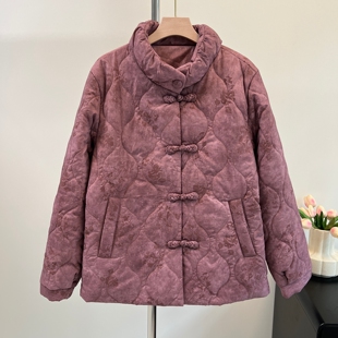 洋气奶奶冬装加棉上衣60岁70老年人妈妈装棉衣外套老太太保暖衣服